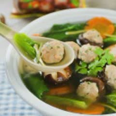  Cách nấu Canh cải bẹ xanh nấm hương nhồi thịt