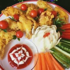 Cách làm cánh gà tẩm bột chiên xù
