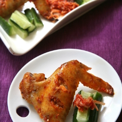 Cách Làm Cánh Gà Ướp Kimchi Nướng Đậm Đà Hấp Dẫn