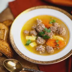 Cách làm Canh súp thịt viên