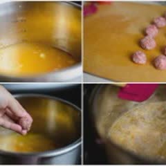Cách làm Canh súp thịt viên