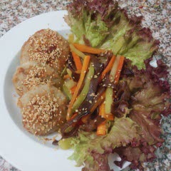 Cách làm chả cá rau củ sốt teriyaki