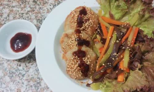 Cách làm chả cá rau củ sốt teriyaki