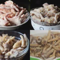 Cách làm chân gà sốt cay giòn