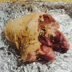 Cách làm chân giò nướng giấy bạc