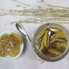 Cách làm chanh đào mật ong chữa ho