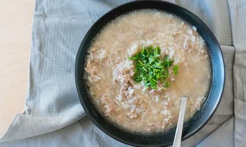 Cách làm Cháo thịt heo xay
