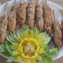Cách làm Chạo Tôm Bọc Sả Chiên bùi thơm cho bữa tiệc