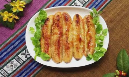 Cách làm chuối nướng mật ong