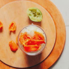 Cách làm Cơm Đậu Đen Và Chuối Xanh Nướng giảm cân
