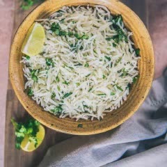 Cách làm Cơm chanh ngò rí