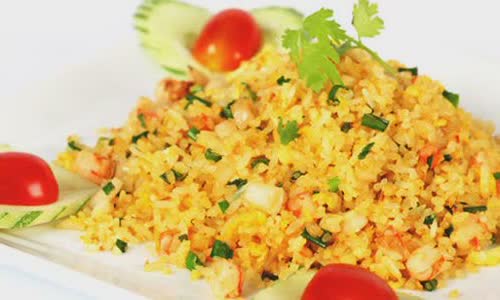 Cách làm Cơm Chiên Cá Mặn Gà Xé ngon chuẩn vị người Hoa