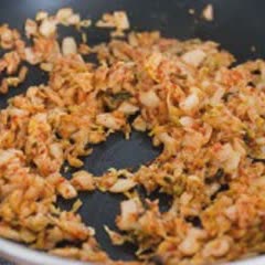 Cách Làm Cơm Chiên Kim Chi Siêu Tốc, Cực Thơm Ngon