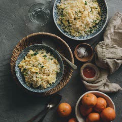 Cách làm Cơm chiên trứng ngũ vị