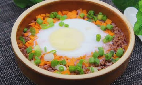 Cách làm cơm gạo lứt trứng hấp