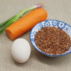 Cách làm cơm gạo lứt trứng hấp