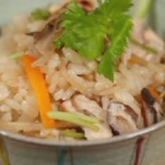 Cách làm Cơm Nấu Nấm Rau Củ lạ miệng với nấm hương, thịt gà