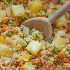Cách làm Cơm Rang Thơm ngon chuẩn hương vị Thái Lan 