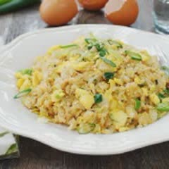 Cách làm Cơm rang trứng đơn giản