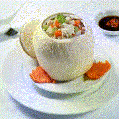 Cách làm cơm trái dừa