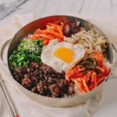 Cách làm Cơm trộn Hàn Quốc - Bimbimbap