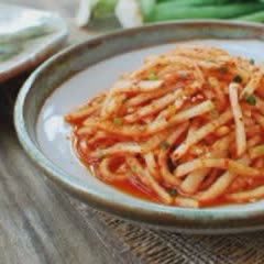 Cách làm Củ cải ngâm chua kiểu Hàn