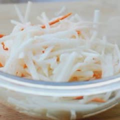 Cách làm Củ cải ngâm chua kiểu Hàn
