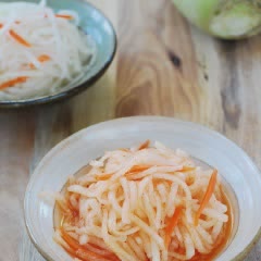Cách làm Củ cải ngâm chua kiểu Hàn