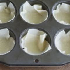 Cách làm Cupcake phô mai bằng vỏ hoành thánh