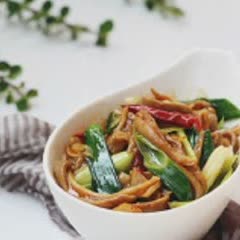 Cách làm dạ dày xào boa rô