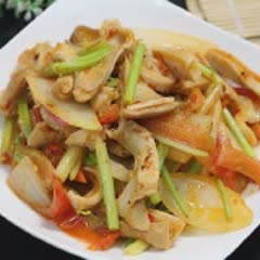 Cách làm dạ dày xào sa tế