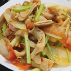 Cách làm dạ dày xào sa tế