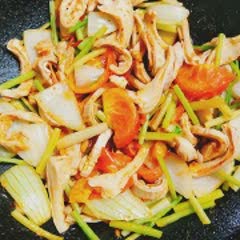 Cách làm dạ dày xào sa tế