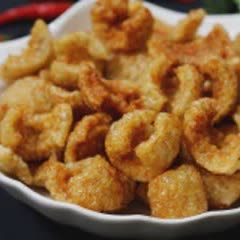 Cách làm da heo chiên giòn xóc muối ớt cay