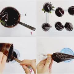 Cách làm dâu tây chocolate siêu dễ thương
