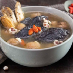 Cách làm gà ác tần thuốc bắc