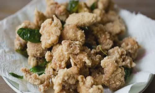 Cách làm gà chiên giòn xóc muối tiêu