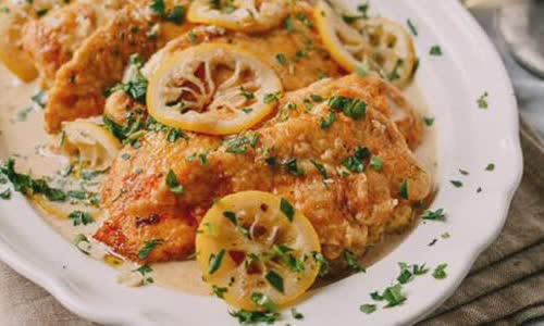 Cách làm Gà sốt chanh - Chicken Francese