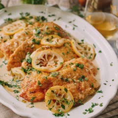 Cách làm Gà sốt chanh - Chicken Francese
