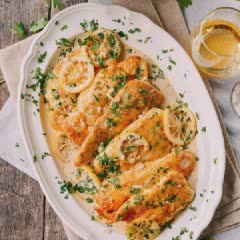 Cách làm Gà sốt chanh - Chicken Francese