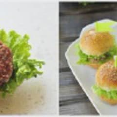 Cách Làm Hamburger Mini Nhân Thịt Bò Cho Cuối Tuần
