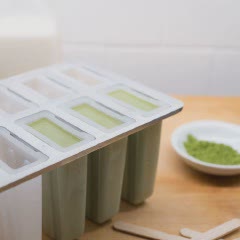 Cách làm Kem matcha chocolate hạnh nhân