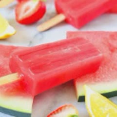 Cách làm Kem que chanh dưa hấu