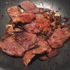 Cách làm khô bò cháy tỏi