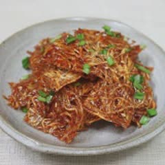 cách làm khô cá cơm Hàn Quốc chiên ngào mặn ngọt