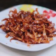 Cách Làm Khô Mực Ngào Tương Ớt Thơm Ngon Hấp Dẫn