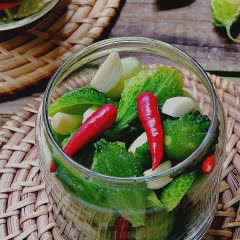 Cách làm khổ qua rừng ngâm chua ngọt