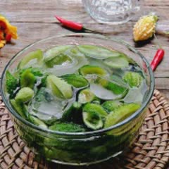 Cách làm khổ qua rừng ngâm chua ngọt