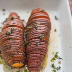Cách làm khoai lang nướng bơ