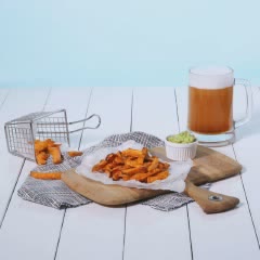 Cách làm khoai lang nướng ngũ vị